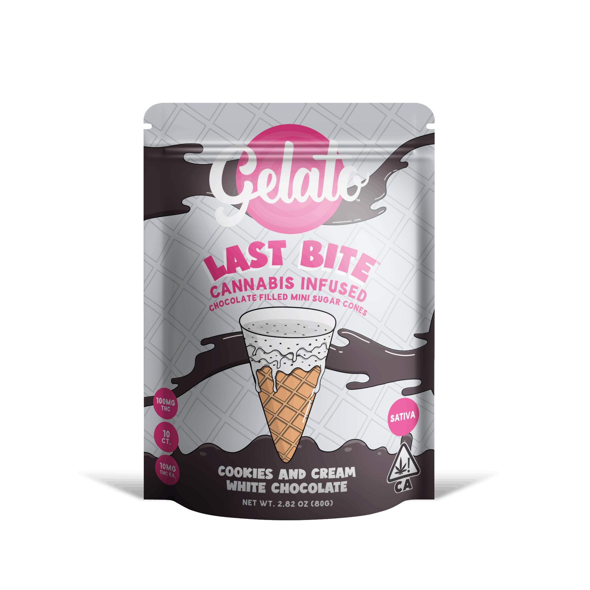 Gelato - Cookies N Cream: Mini Cones