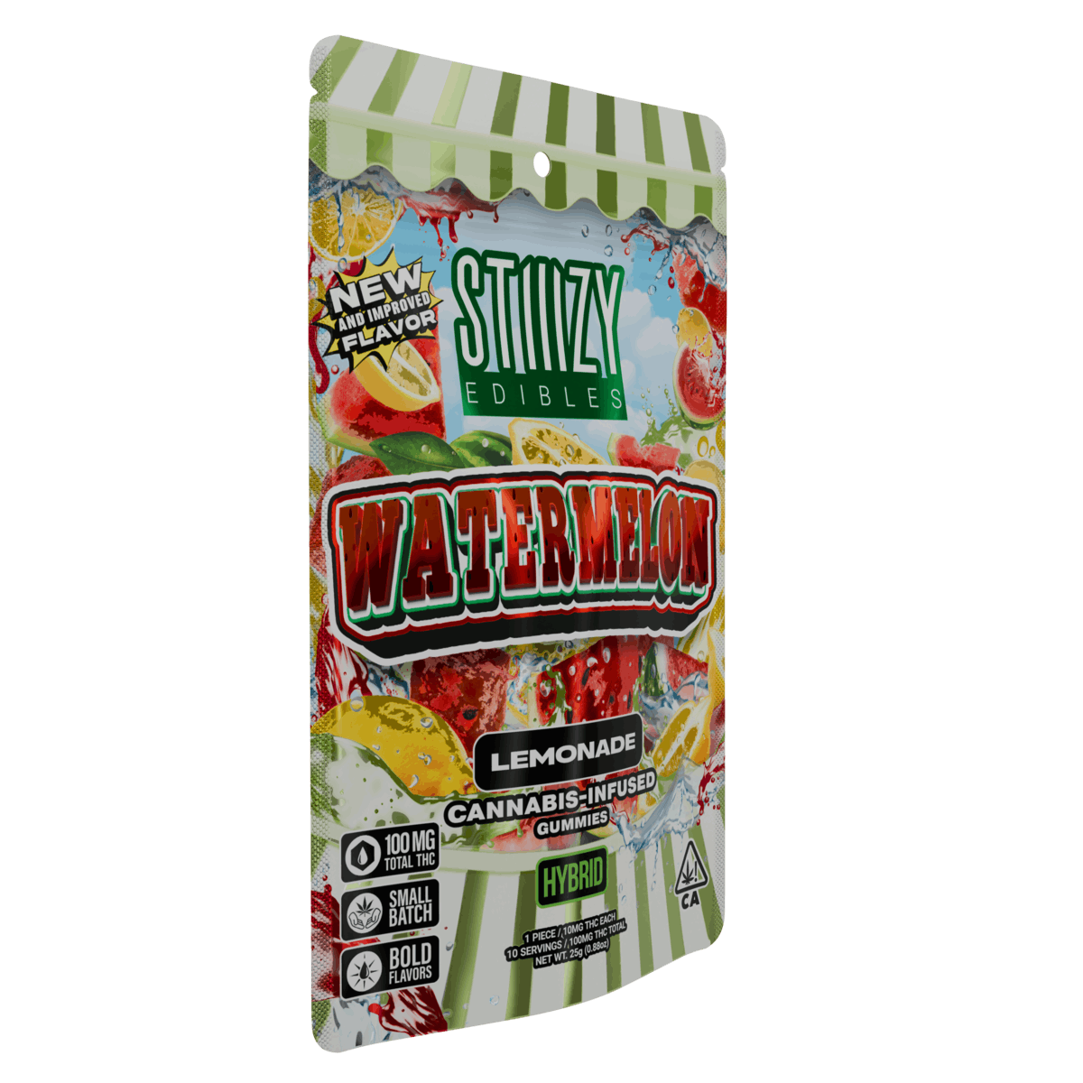 STIIIZY - Watermelon Lemonade — 100mg Gummies