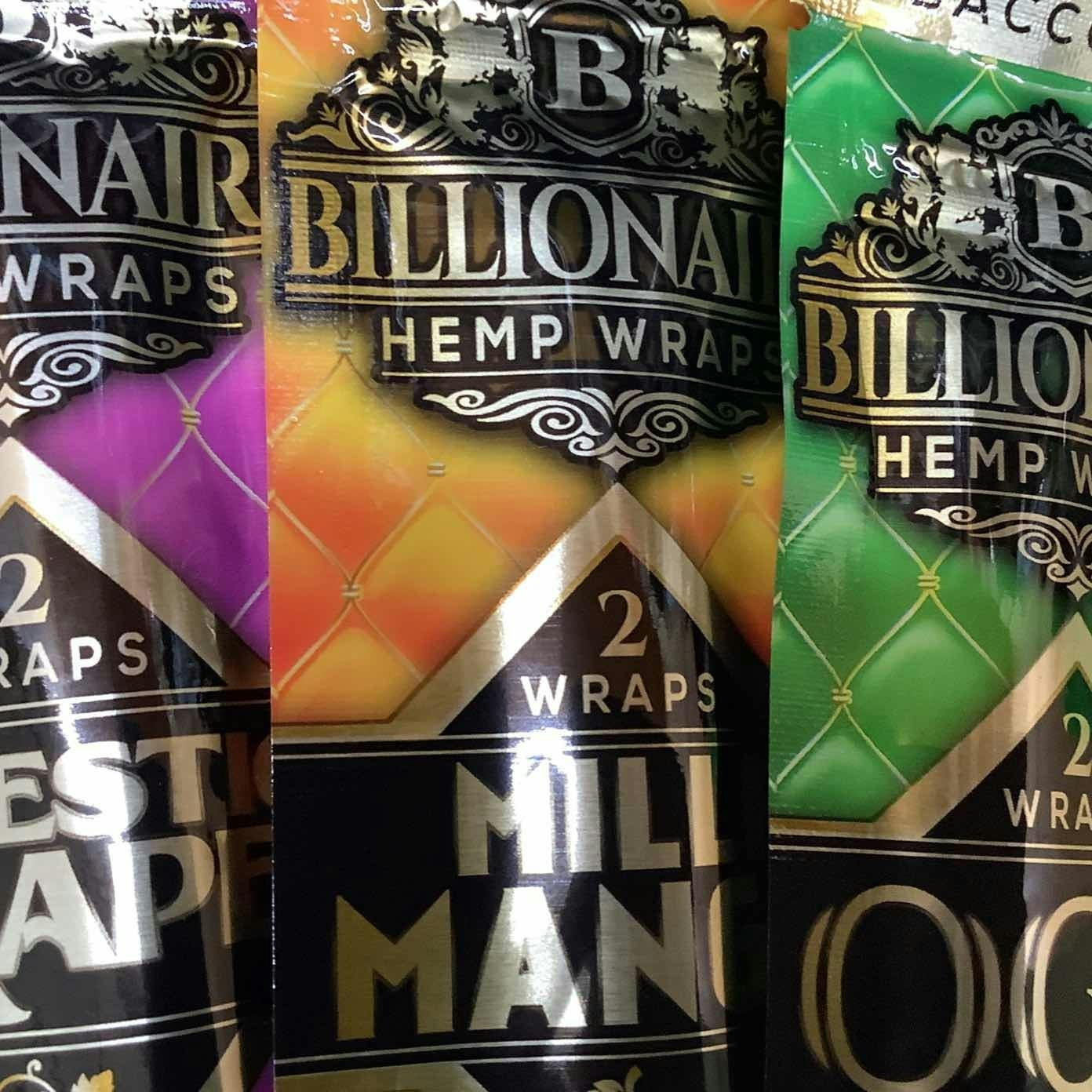 Billionaire Hemp Wraps at 64 Dispensary