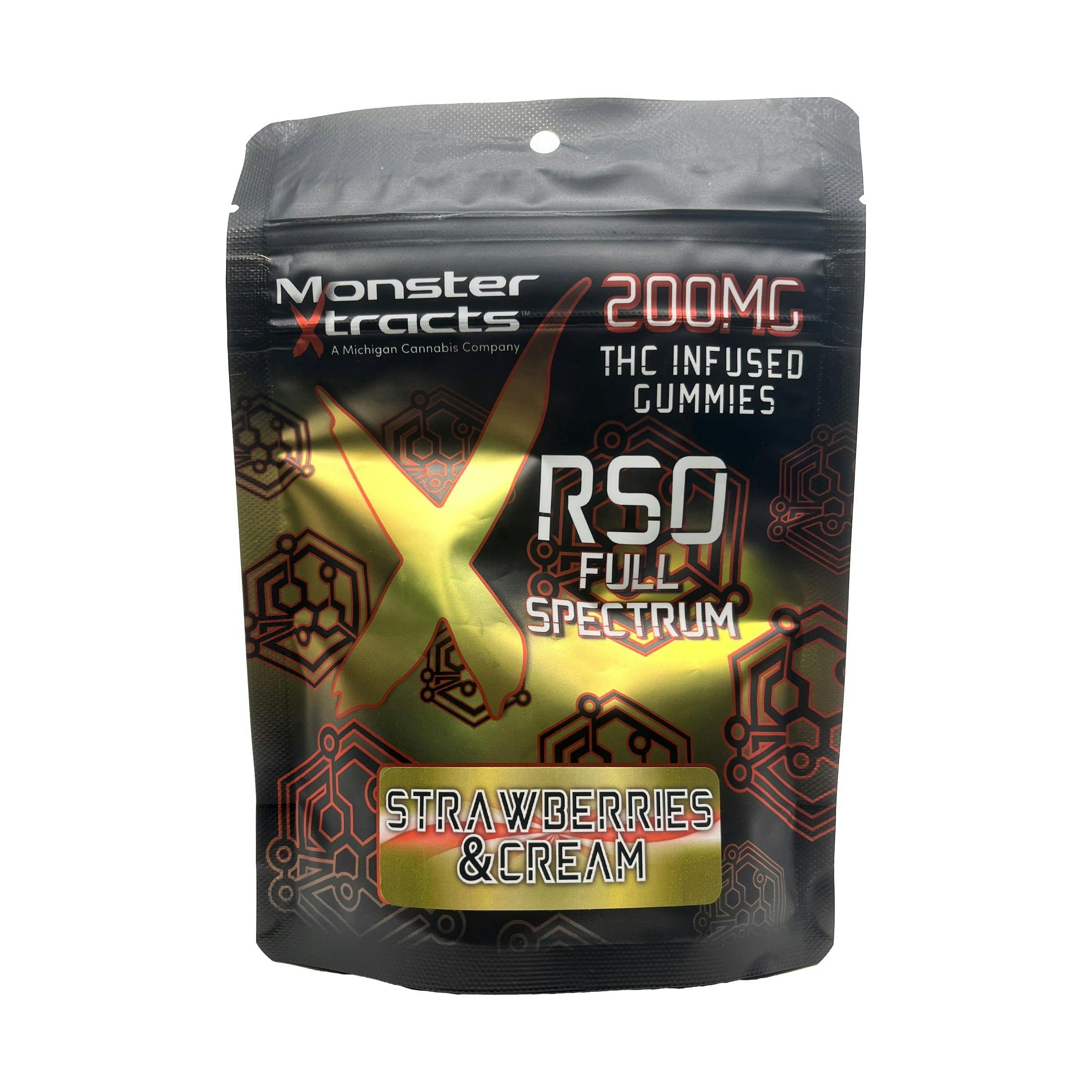 Monster Xtracts - Berry Cherry RSO Gummies