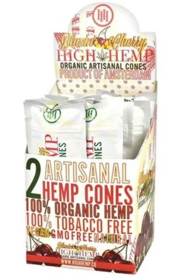 BLAZN CHERRY | ARTISINAL CONES | HIGH HEMP