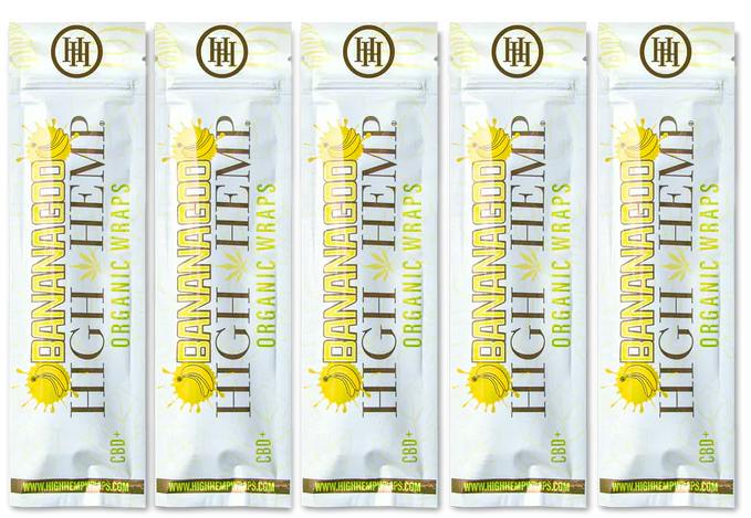 BANANA GOO | ORGANIC HEMP WRAPS | 2 PK