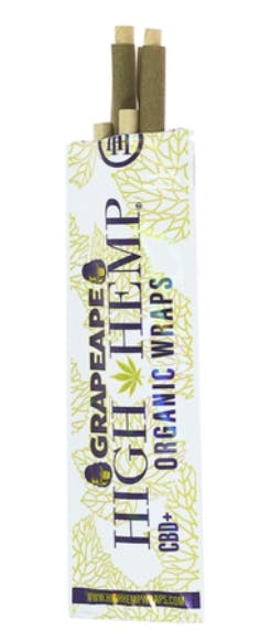 GRAPEAPE | ORGANIC HEMP WRAPS | 2 PK