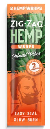 ISLAND VIBES | HEMP WRAPS 2PK | ZIG ZAG