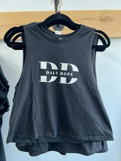 M|BLACK|CROP TOP