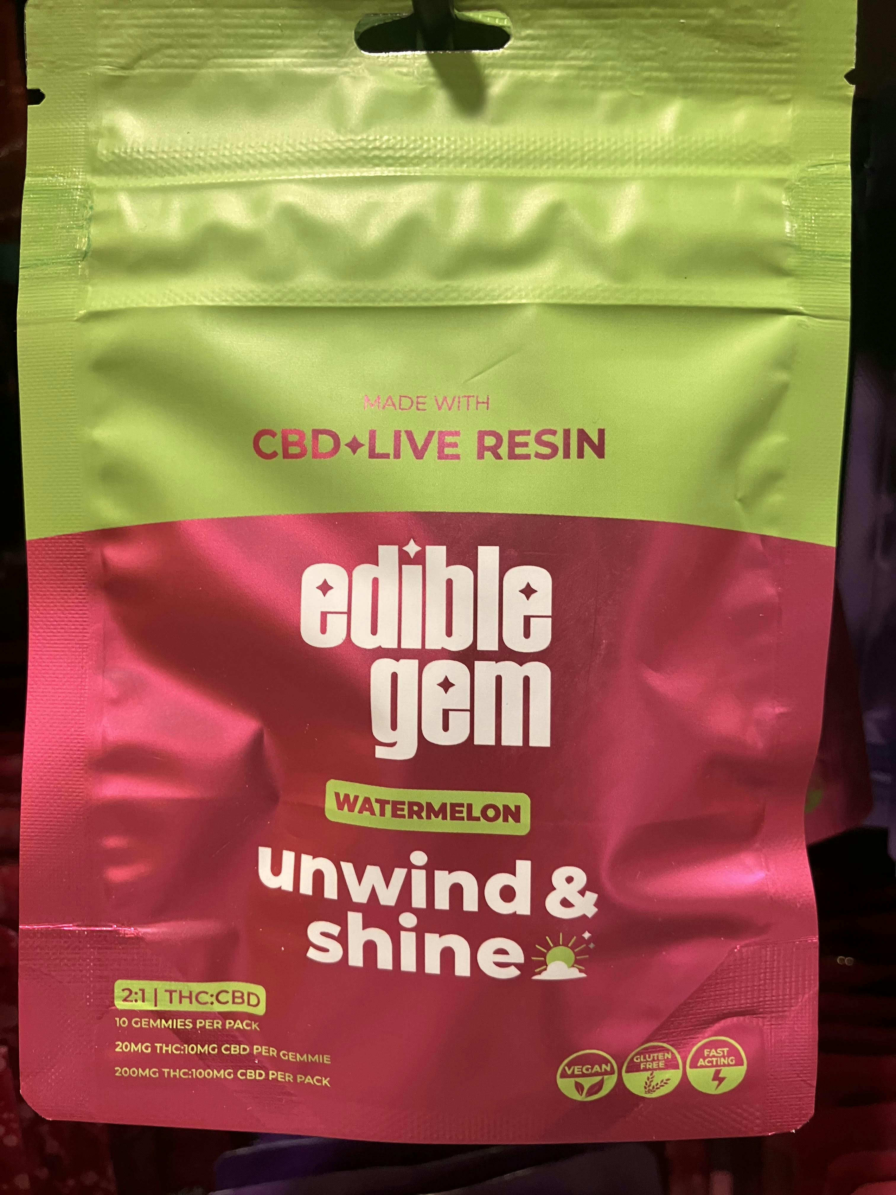 Unwind & Shine | Watermelon 200mg - 200 mg