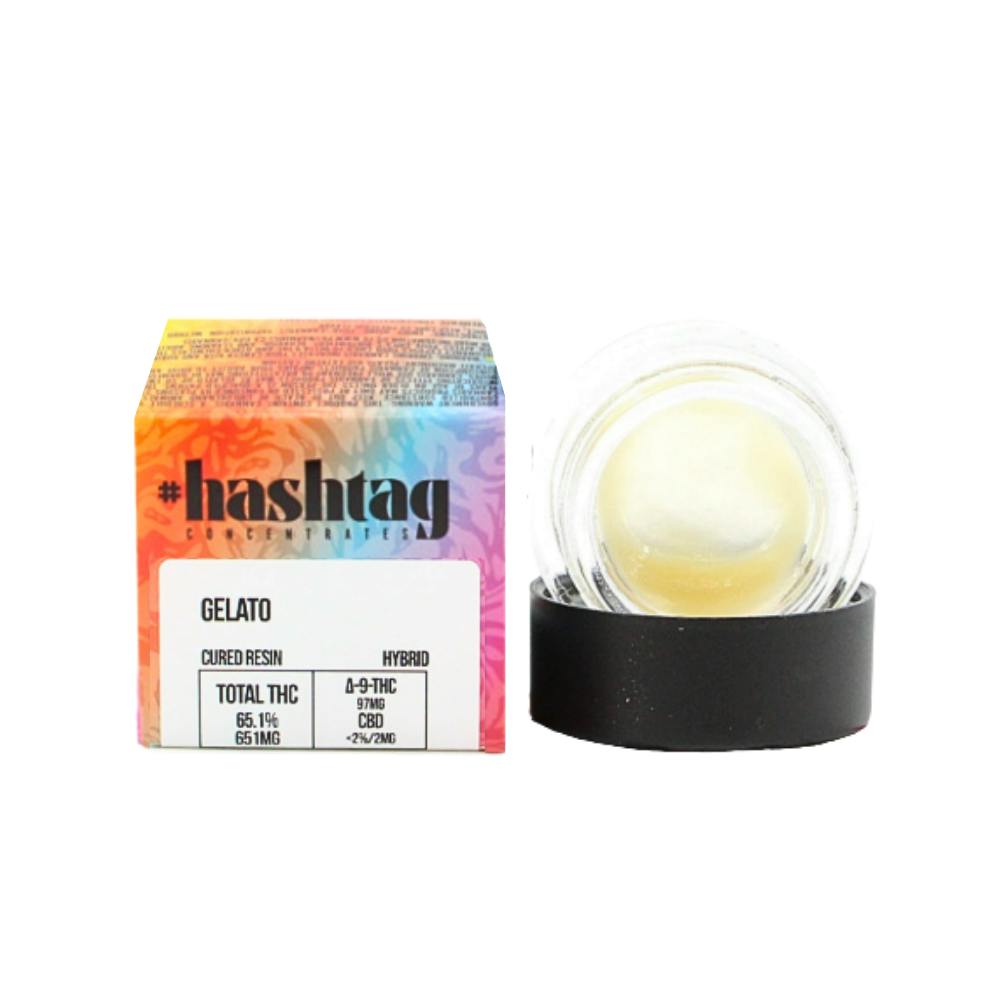 1g Gelato Cured Resin - #Hashtag