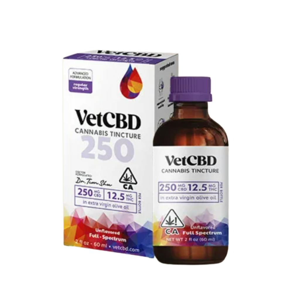 VetCBD, Regular Strength 20:1 Tincture, 250mg, 2oz