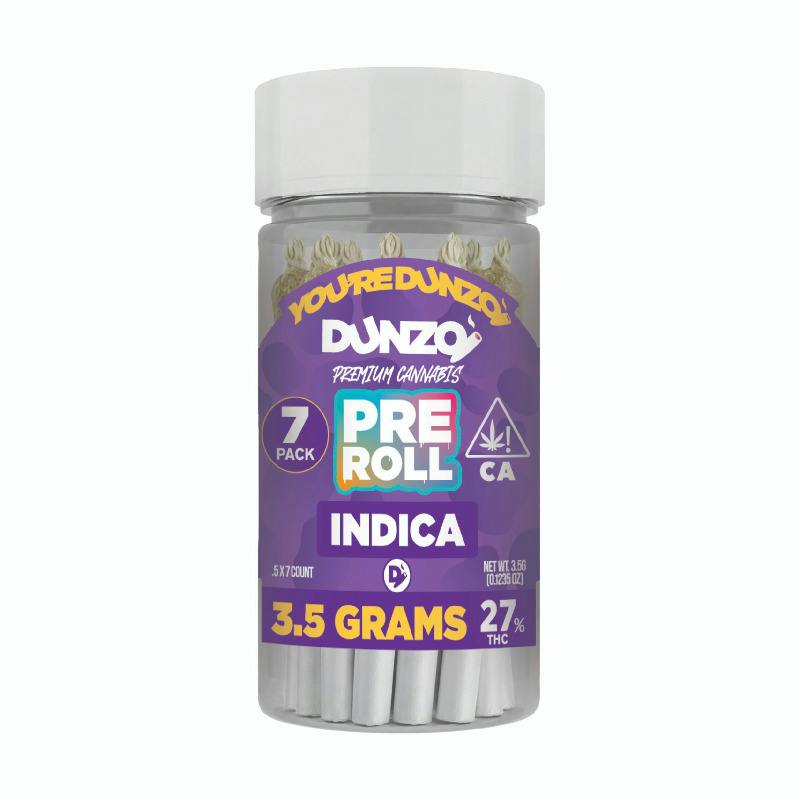 Dunzo - Skywalker OG Preroll 7pk 3.5g