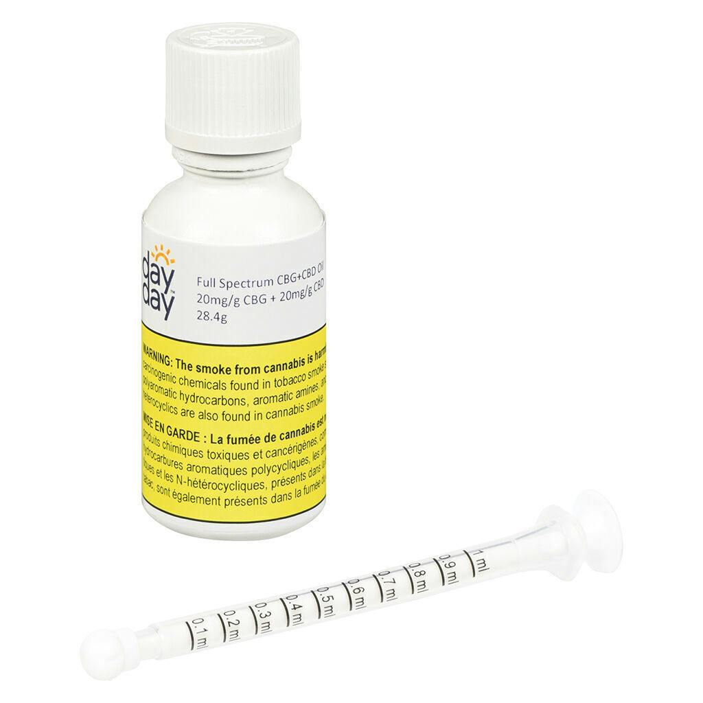 DayDay | CBD CBG Full Spectrum | Oil | 28.4g