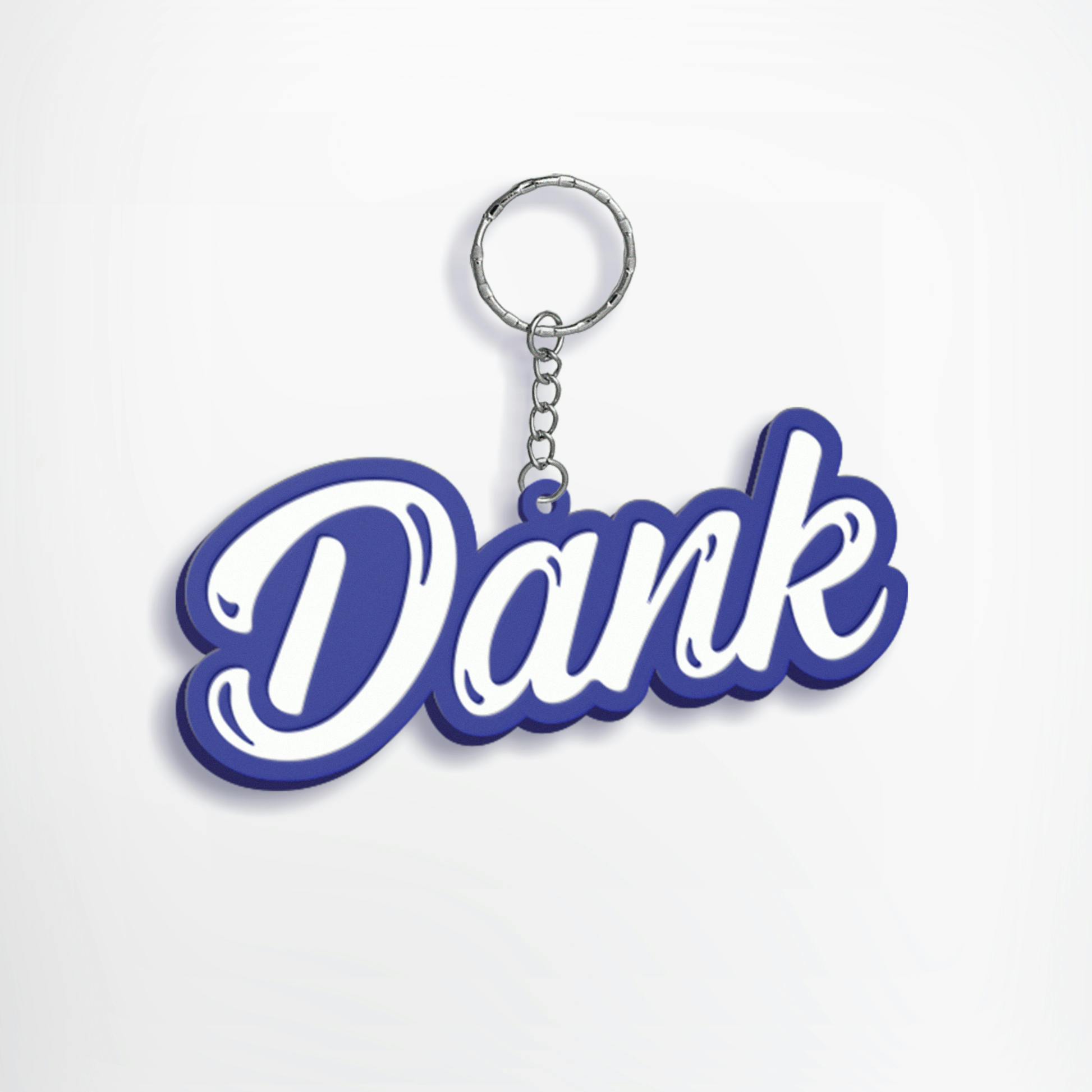 Dank Logo | Rubber Keychain