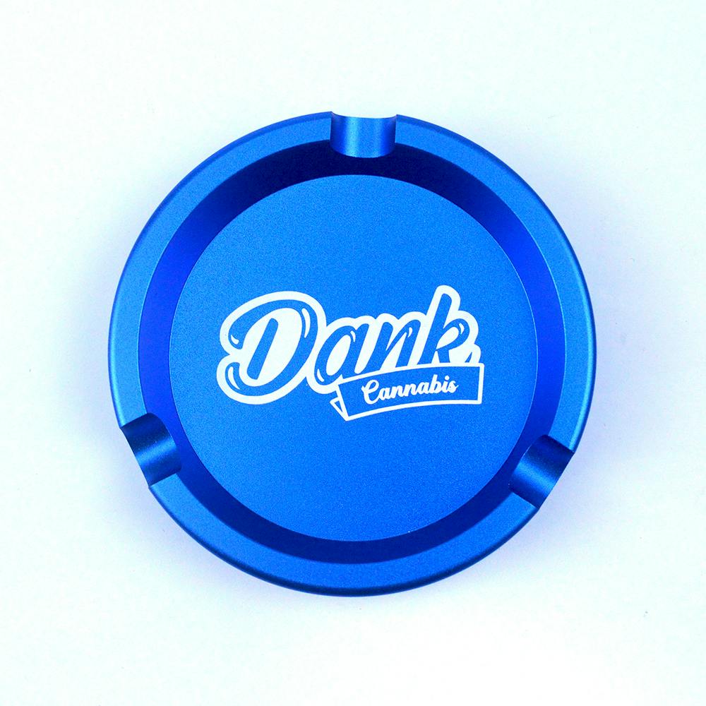 Dank Logo | Aluminum Ashtray | Blue