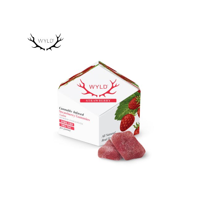Strawberry — STRAWBERRY 20:1 CBD:THC 10MG 10 PACK GUMMIES
