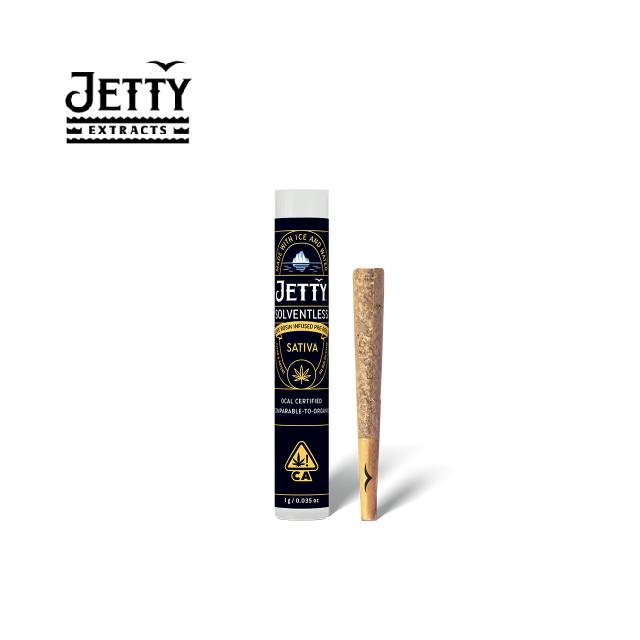 SOUR STRAWBERRY X STRAWBERRY COUGH 1G SOLVENTLESS LIVE ROSIN INFUSED PREROLL