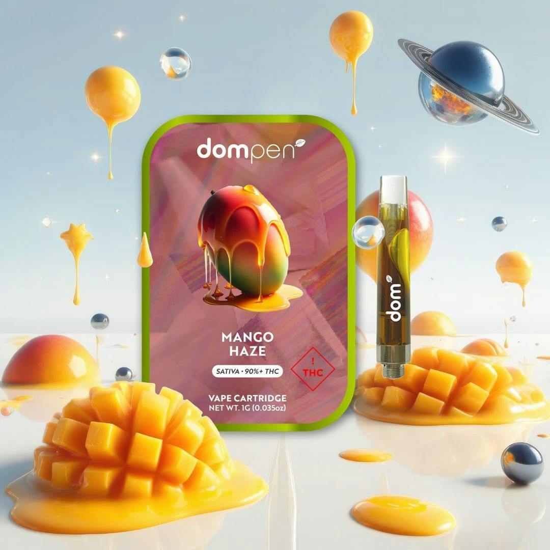 Dompen-Cartridge-Distillate-1g-Mango Haze (S)
