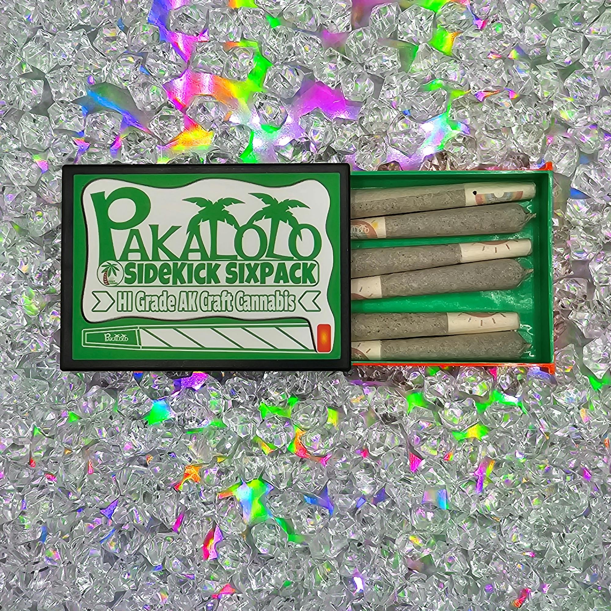 6 x .5g Alaskan Blueberry CBD, Aloha CBD PR Pack by PAKALOLO SUPPLY COMPANY