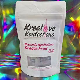 100mg Dragon Fruit Soft Chews by KREATIVE KONFECTIONS