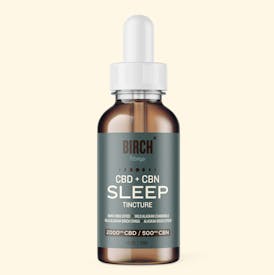 2000mg CBD 500mg CBN Sleep Tincture by BIRCH ALASKA