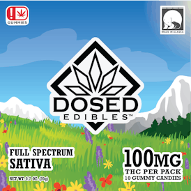 100mg Dosed Gummies | (S) Full Spectrum by DOSED EDIBLES ALASKA