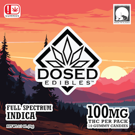 100mg (I) Full Spectrum Gummies by DOSED EDIBLES ALASKA