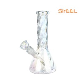 8" Twisted Neck Beaker Bong