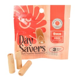 Natural Wood Filter Tips 3ct