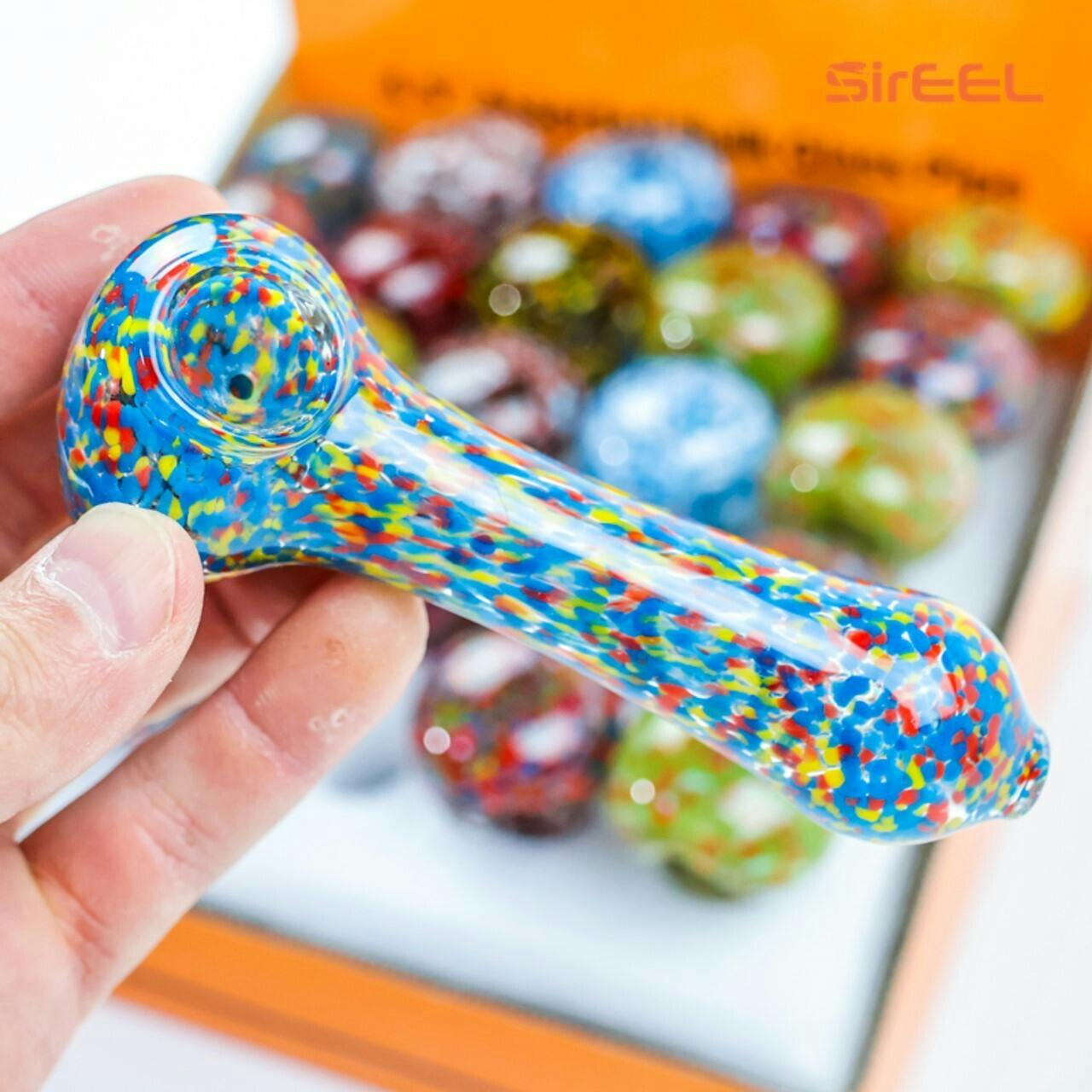 4.5" SirEEL Glass Pipe | Assorted