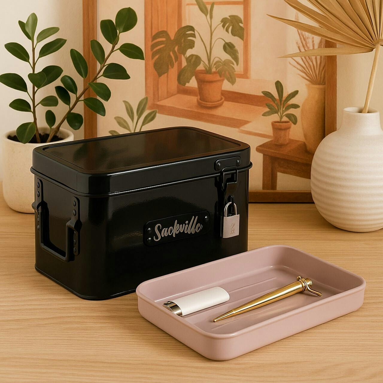 Sackville Stash Lock Box | Assorted Colors