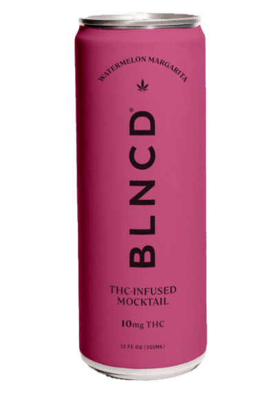 BLNCD Mocktail 10mg - Watermelon Margarita - 12oz at Wildflower Cannabis