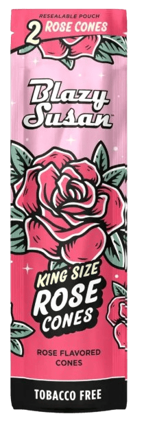 Blazy Susan Cones - King Size Rose Cones - 2pk