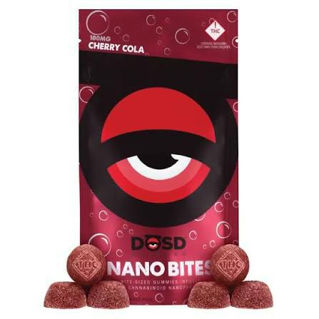 Dosd - Cherry Cola - Nano Bites - 100mg cannabis product