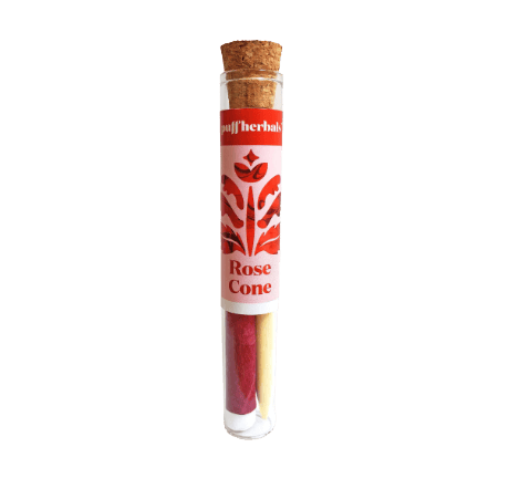 Puff Herbals Rose Petal Cone