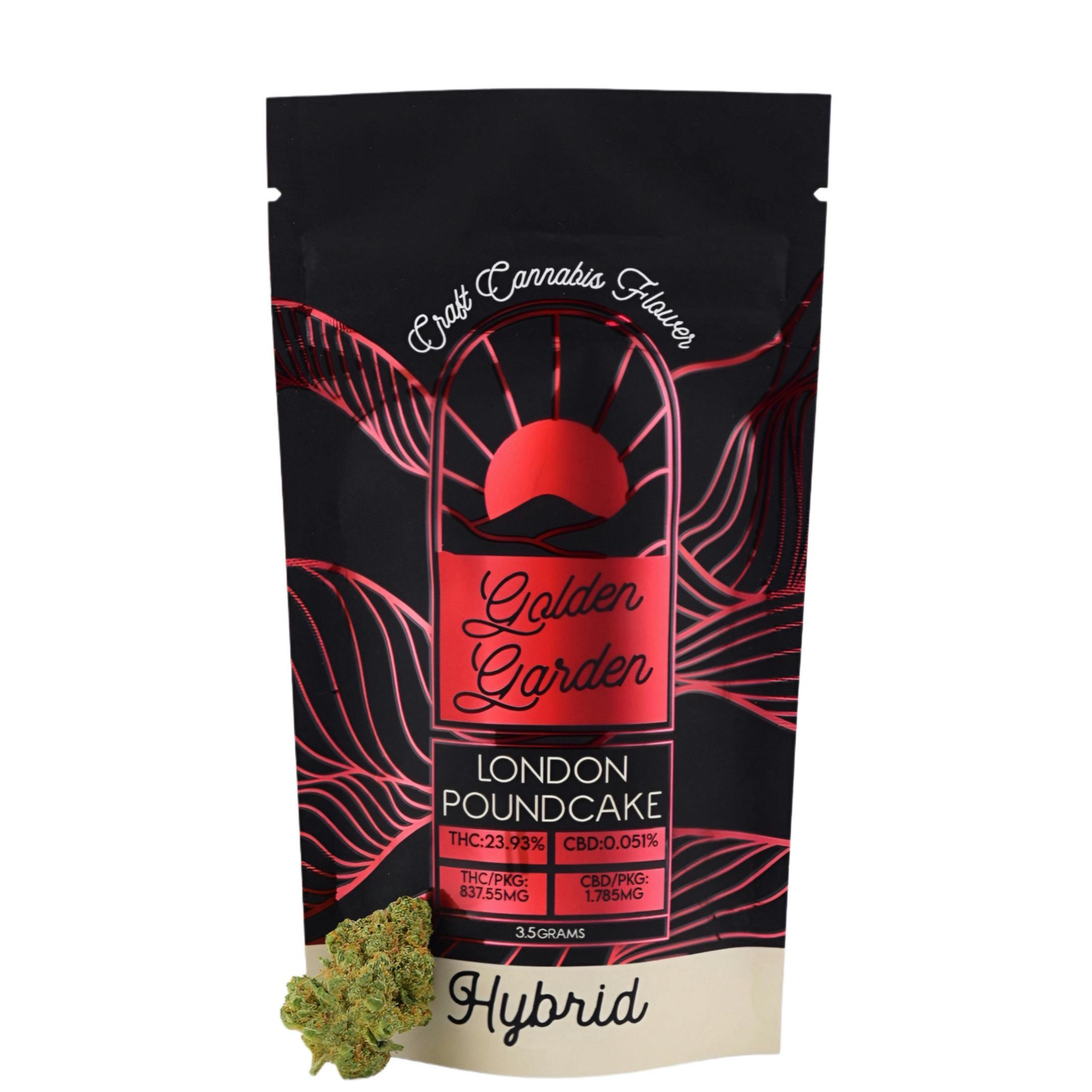 Golden Garden | Flower | London Pound Cake | 3.5g