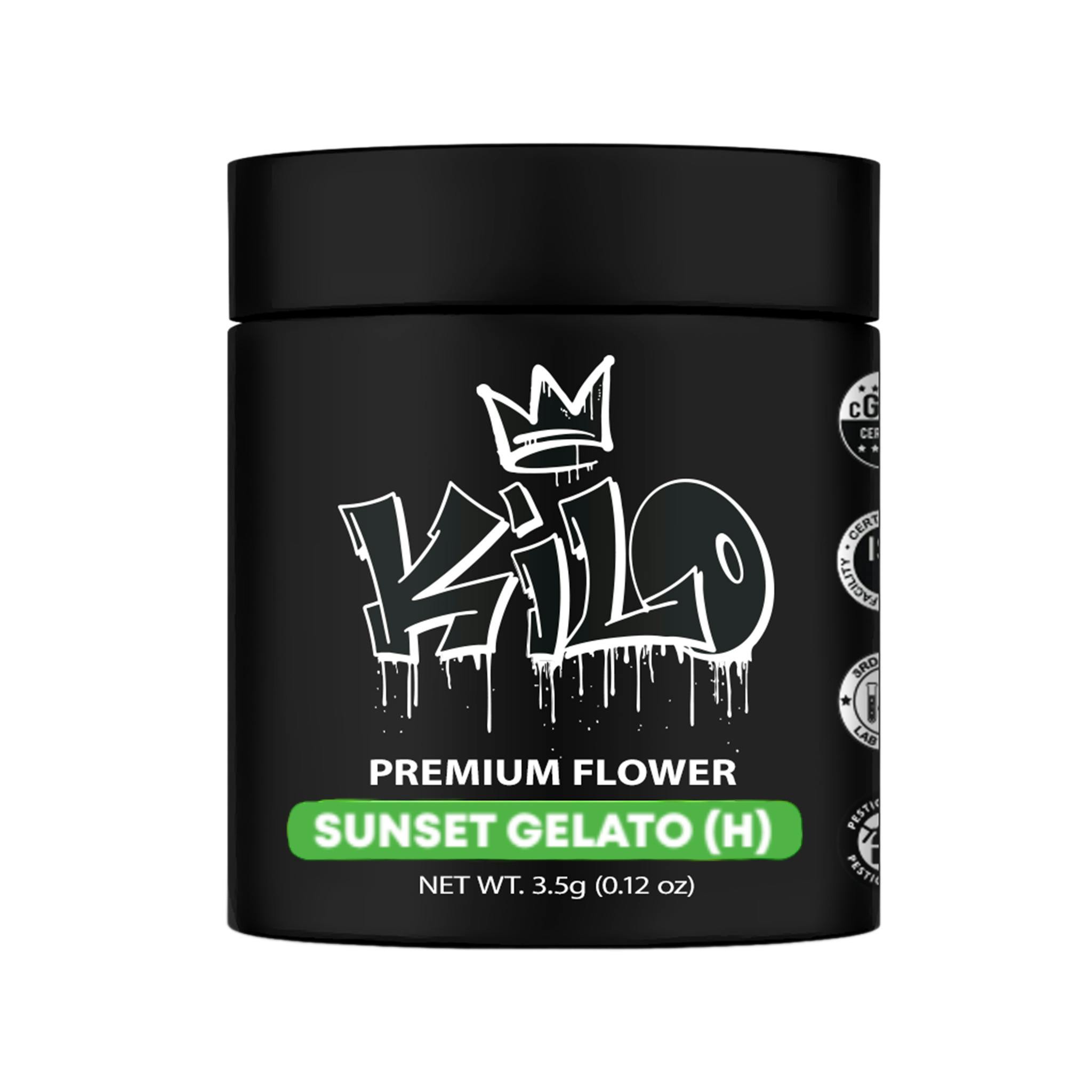 Kilo | Premium Flower | Sunset Gelato | 3.5g
