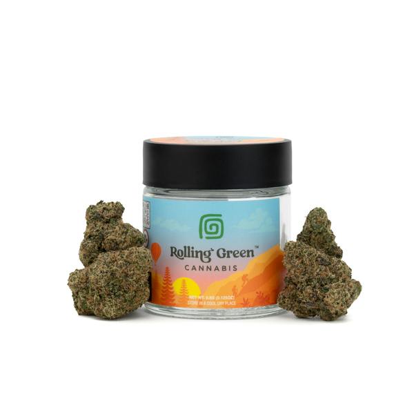 Rolling Green | Blue Runtz | Orange Jar | 3.5g