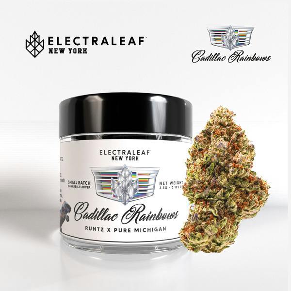 Electraleaf | Flower | Cadillac Rainbows | Indica | 3.5g