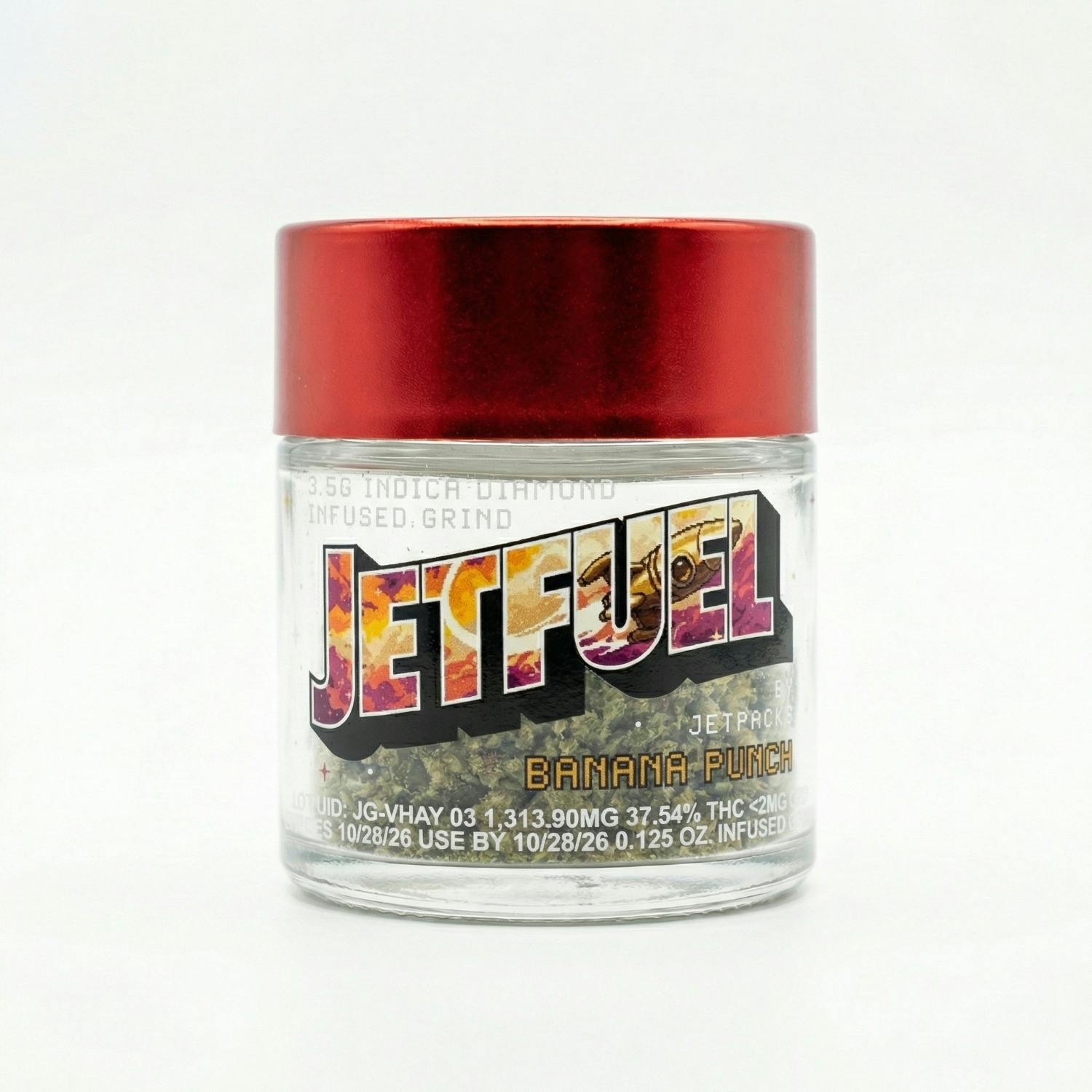 Jetpacks | Jetfuel Infused Shake | Banana Punch | 3.5g