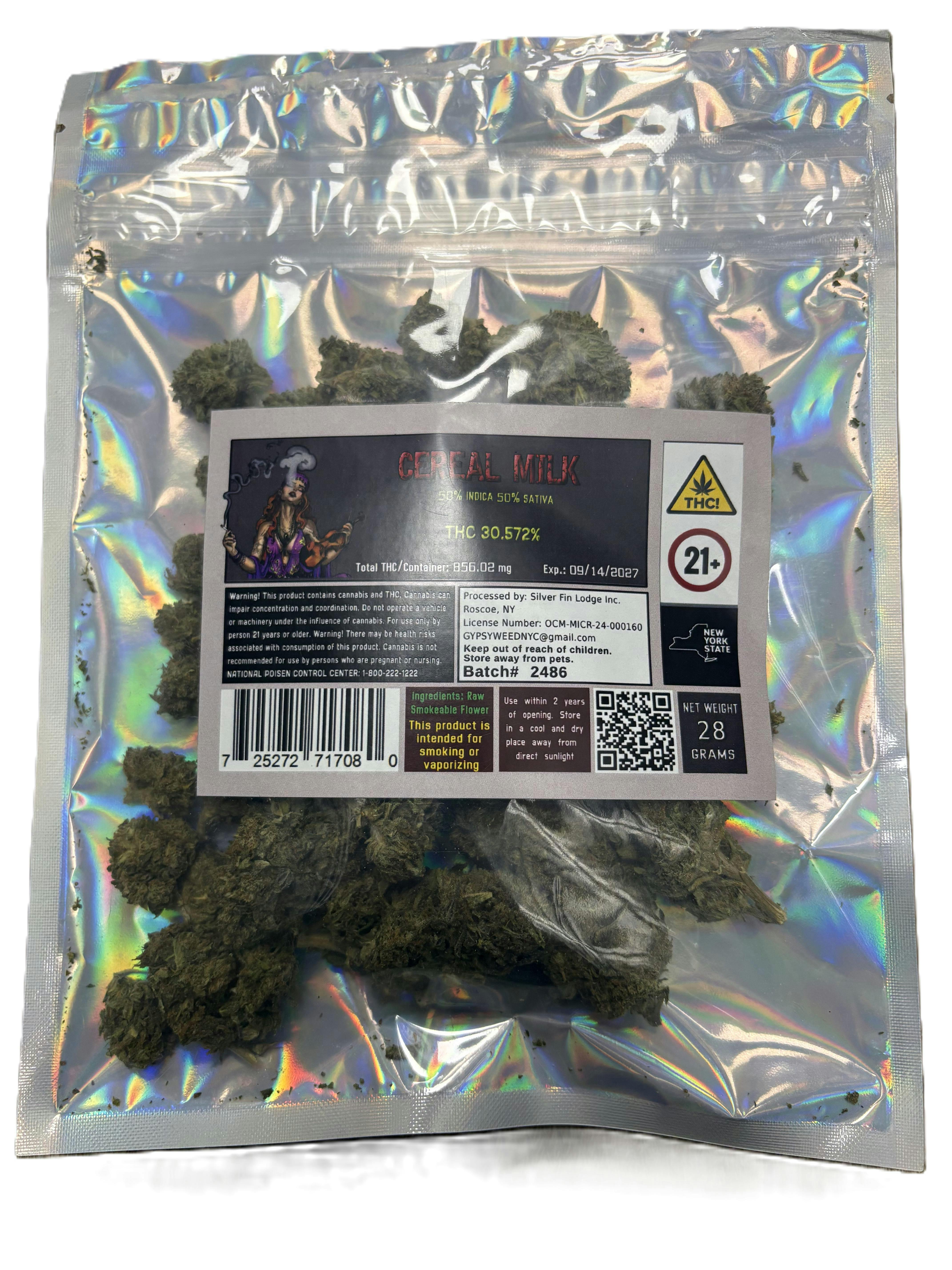 Gypsy Weed | Cereal Milk | Flower | 28g