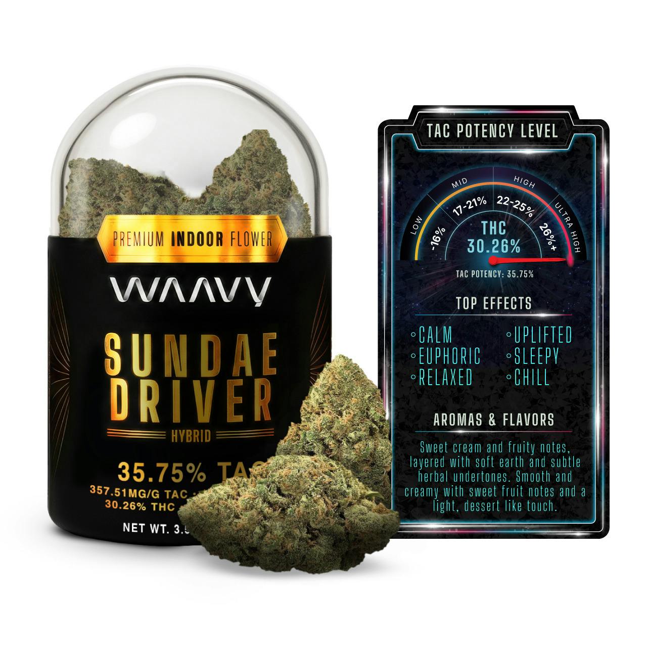 Waavy | Sundae Driver | Flower | 3.5g