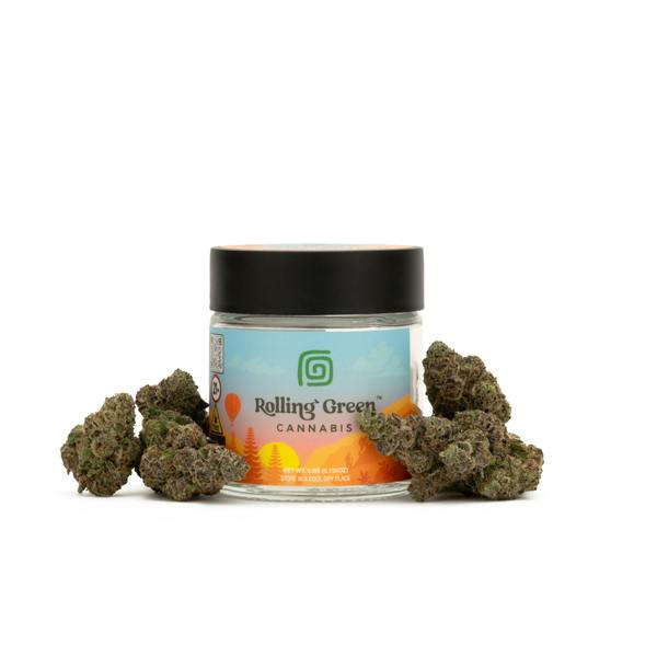 Rolling Green | Apple Banana Flambe | Orange Jar | 3.5g
