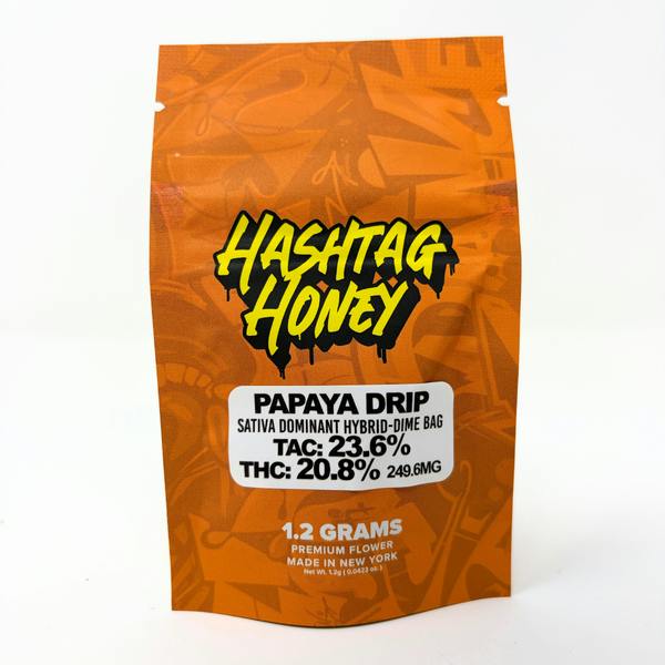 Hashtag Honey | Papaya Drip | Flower | 1.2g at Diamond Tree Dispensary