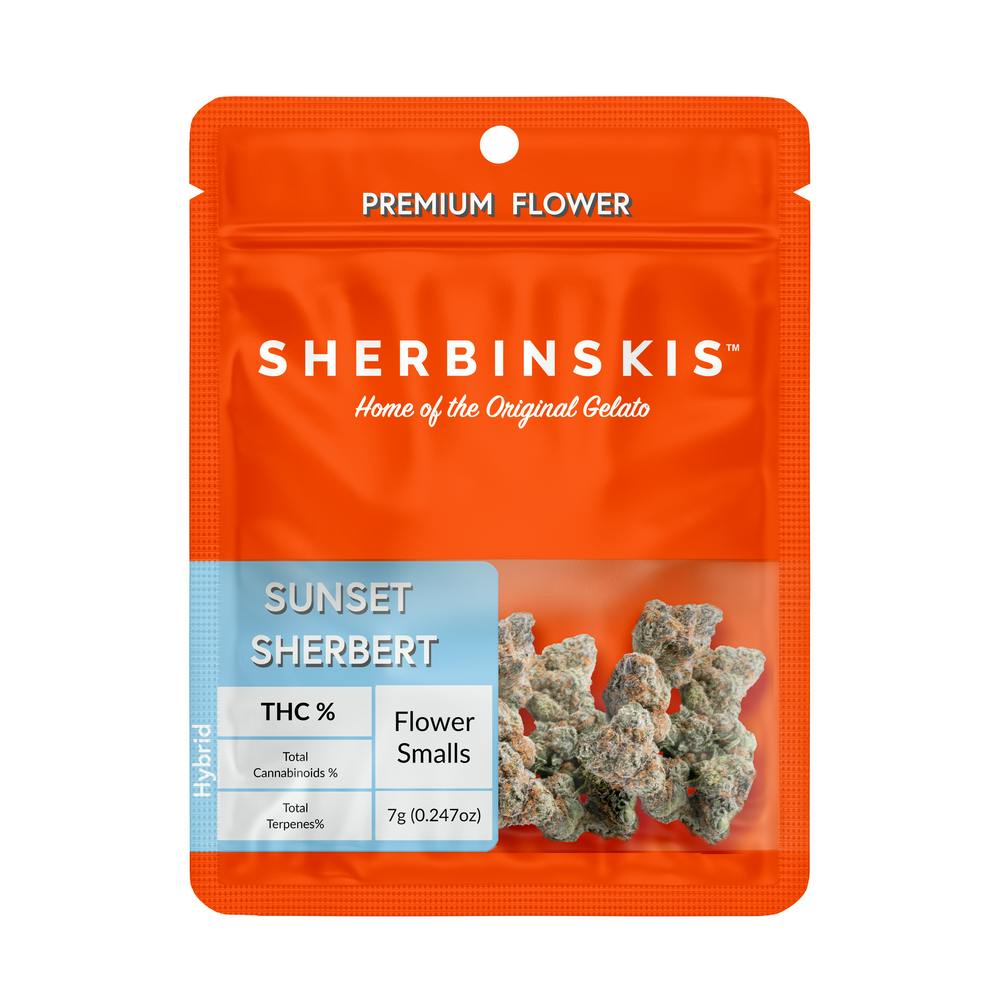 Sherbinskis | Sunset Sherbert Prepackaged Flower