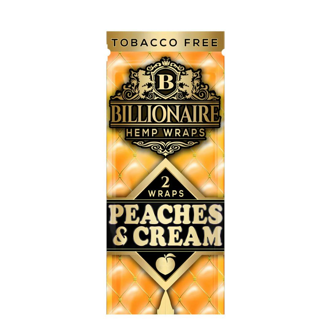 Billionaire | Peaches & Cream Hemp Wraps | 2 Pack