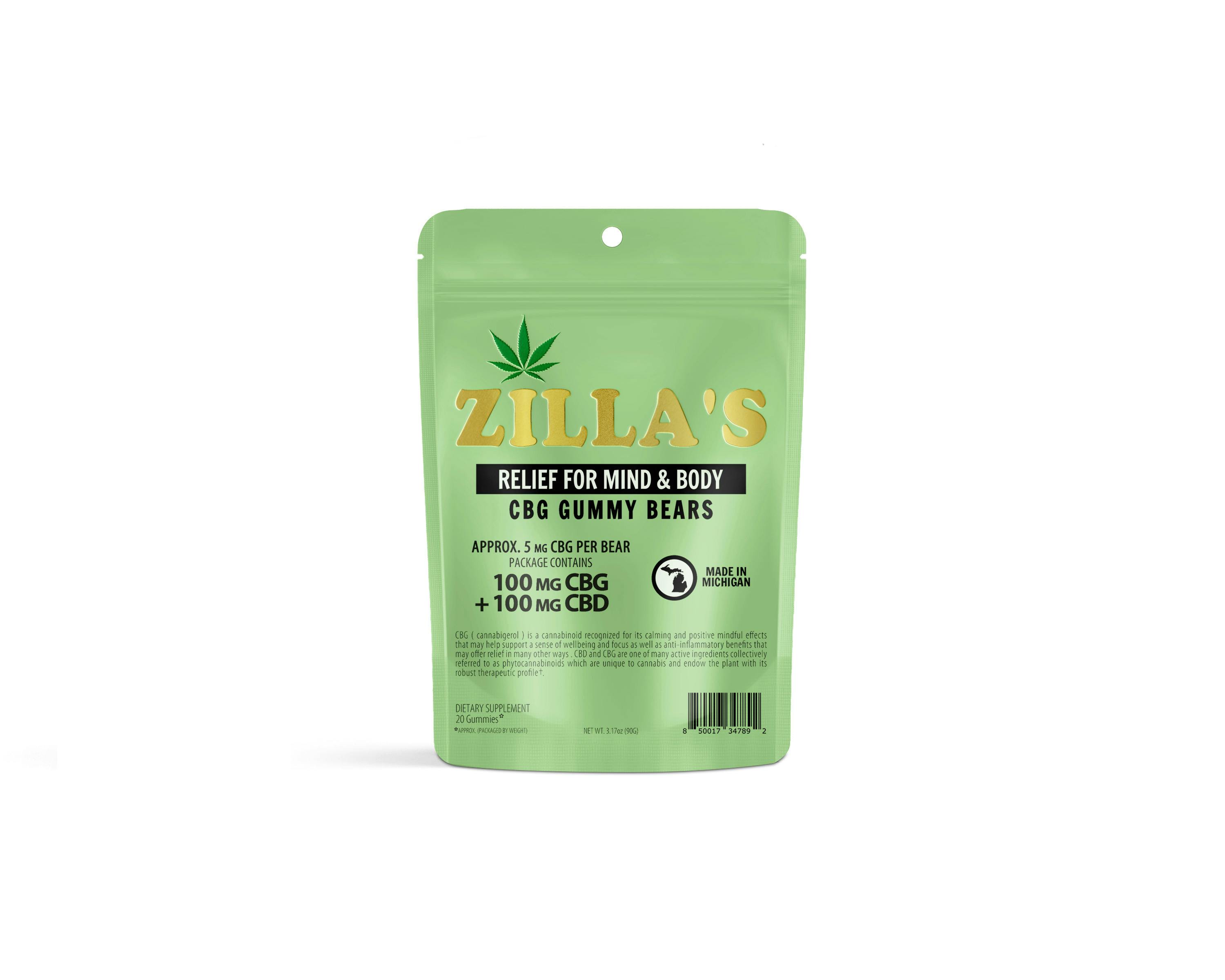 Zillas Relief Mind Body