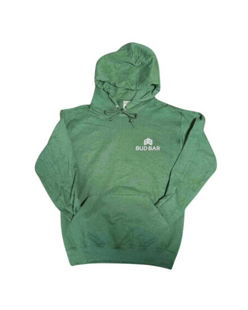 Forest Green Embroidered Hoodie | Small