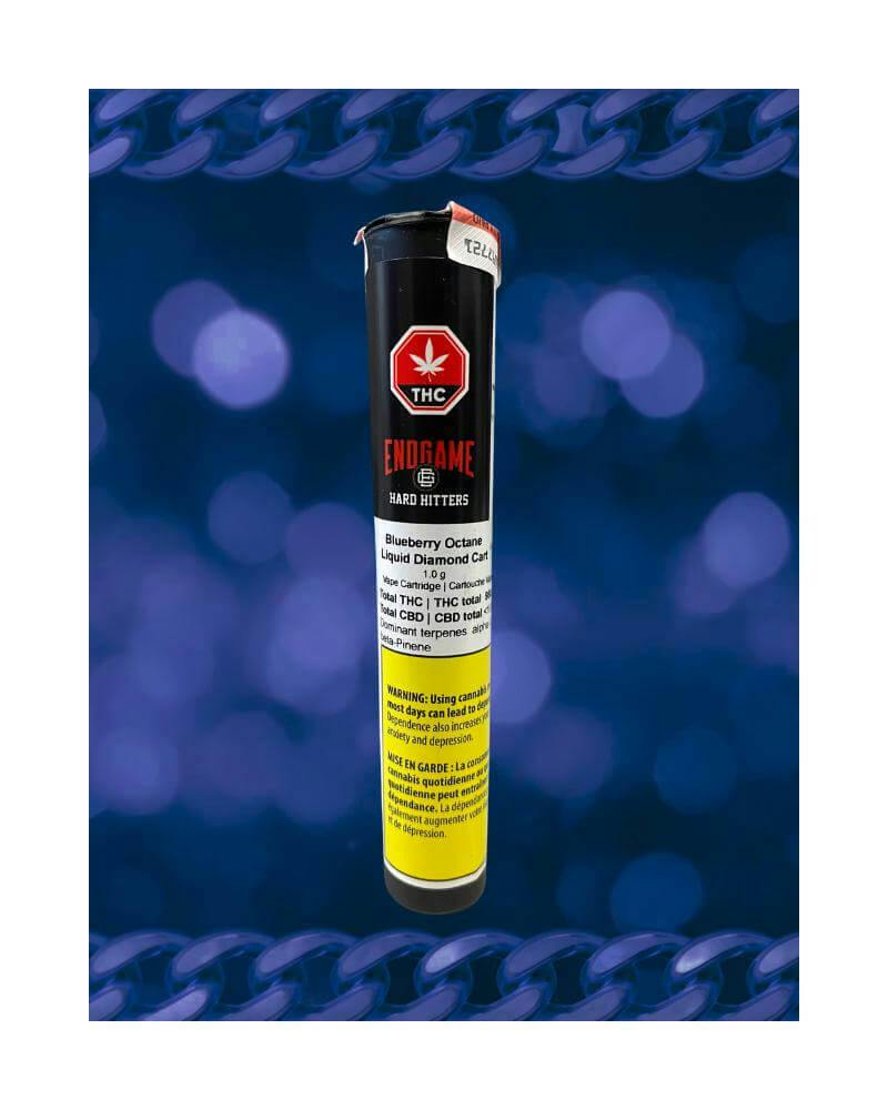 Hard Hitters Blueberry Octane Liquid Diamonds 510 Cart | 1g