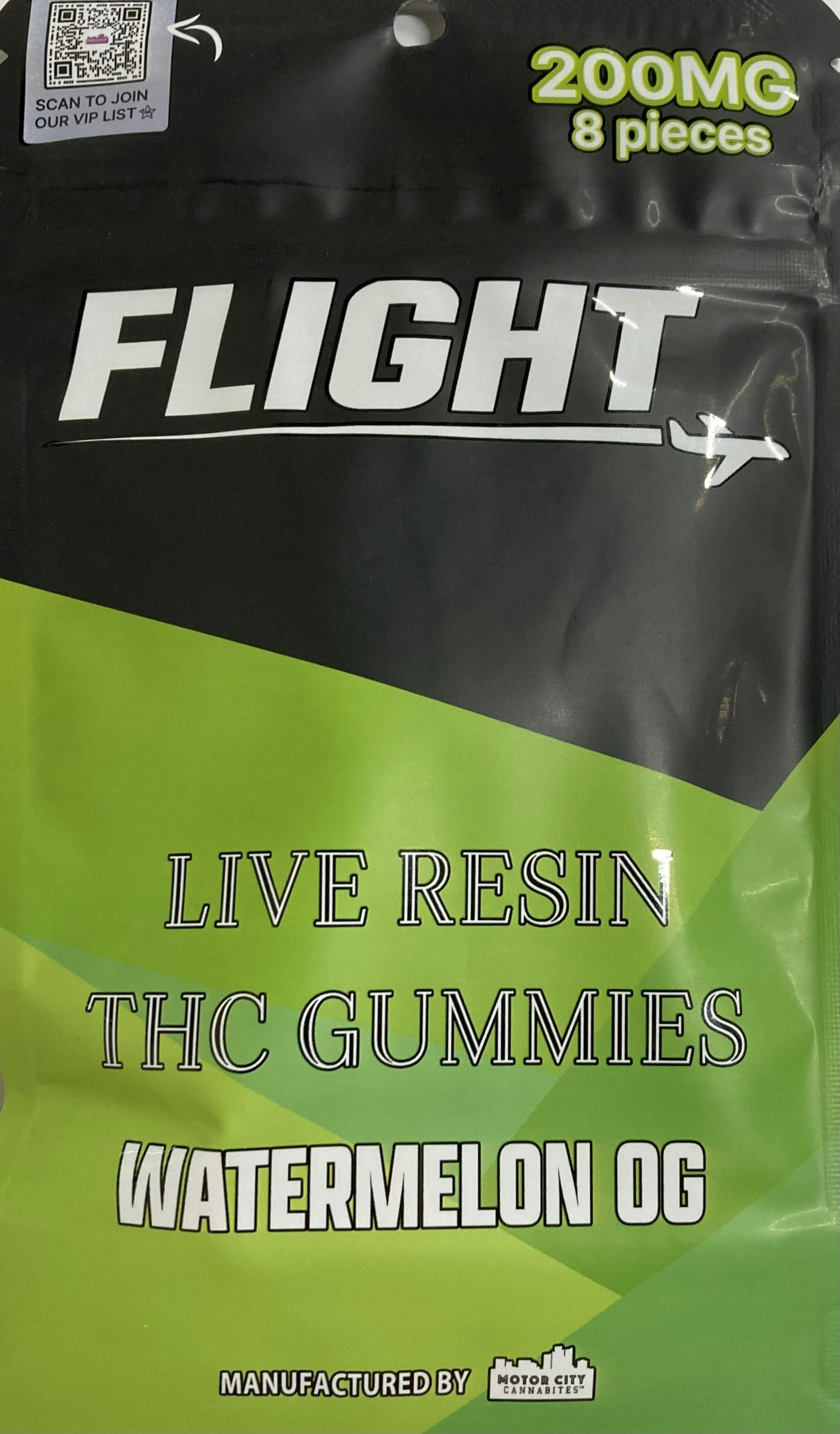 FLIGHT I WATERMELON OG I LIVE RESIN GUMMY I 200MG