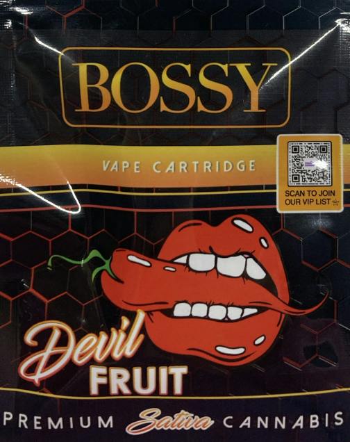 BOSSY I DEVIL FRUIT I 510 CARTRIDGE I 1G