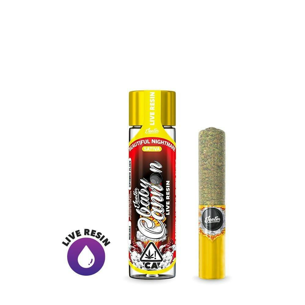 Jeeter - Silver Haze (Sativa) Baby Cannon Live Resin Preroll