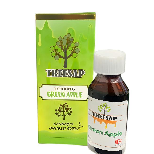 Green Apple Syrup | Tincture | 1000mg | 2 fl oz